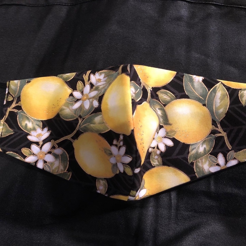 Lemon Garden Face Mask